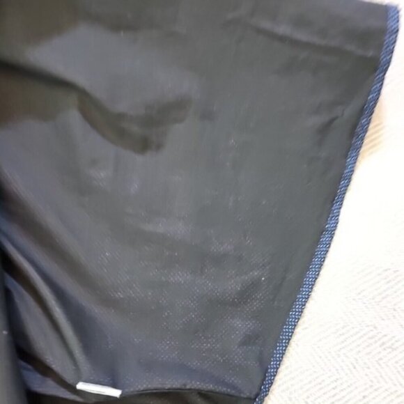 Steve’s Jeans Shirt Men's 3X Button Up Short Sleeve Blue Geometric Pattern - Picture 16 of 16